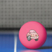 Moo Car Ping Pong Ball (Net)