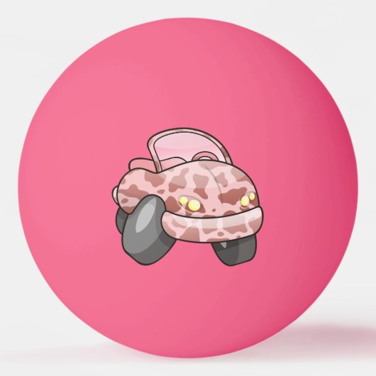 Moo Car Ping Pong Ball (Voorkant)