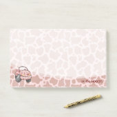 Moo Car Post-it® Notes (Op bureau)