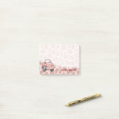 Moo Car Post-it® Notes (Op bureau)