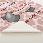 Moo Car Sherpa Deken (3/4)