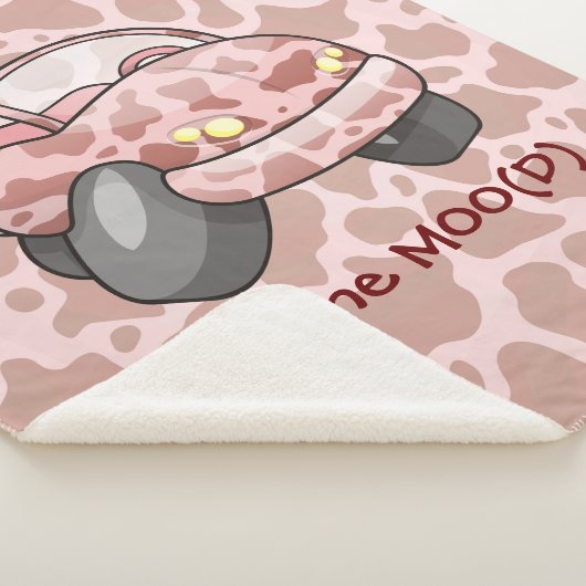 Moo Car Sherpa Deken (3/4)