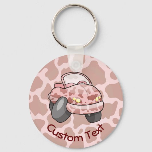 Moo Car Sleutelhanger (Voorkant)