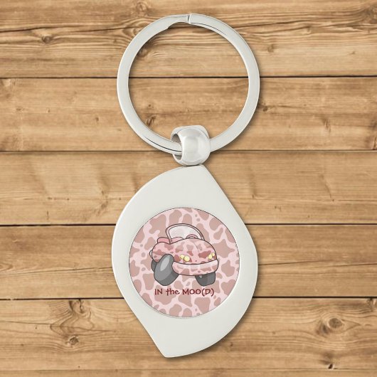 Moo Car Sleutelhanger