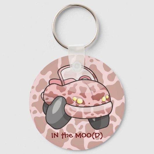 Moo Car Sleutelhanger (Voorkant)