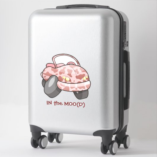 Moo Car Sticker (Koffer)