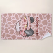 Moo Car Strandlaken (Voorkant)