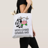 Moo-chas Grass-ias (Muchas Gracias) Bag Tote Bag (Dichtbij)