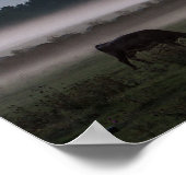 Moo-chigan Sunset Poster (Hoek)