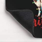 Moo Christmas Funny Cow Lovers Cattle Famer Farmin Muismat (Hoek)