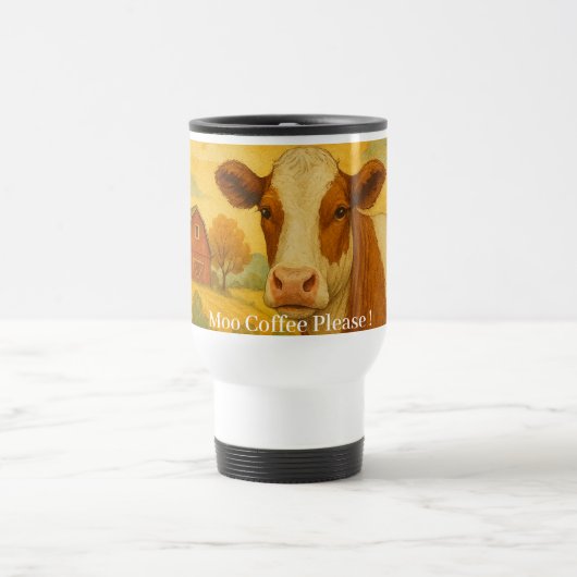 Moo Coffee graag ! Reisbeker (Center)