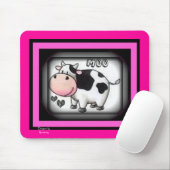 Moo Cow Mousepad Muismat (Met muis)