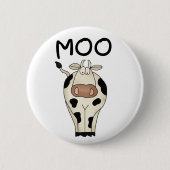 Moo Cow Ronde Button 5,7 Cm (Voorkant)