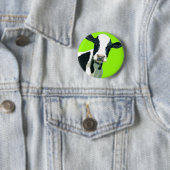 Moo Cow. Ronde Button 5,7 Cm (In situ)