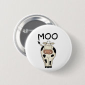 Moo Cow Tshirts en Gifts Ronde Button 5,7 Cm (Voorkant /achterkant)