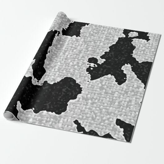 Moo Cow Wrapping Paper Cadeaupapier (Uitgerold)