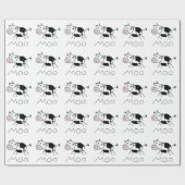 Moo Cow Wrapping Paper Cadeaupapier (Vlak)