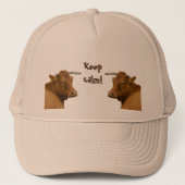 Moo! Cute en leuke koe Trucker Pet (Voorkant)