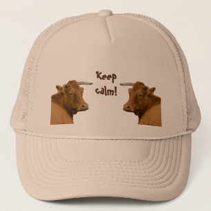 Moo! Cute en leuke koe Trucker Pet