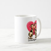 🐄 Moo-d for Love – “Certified Organic Love” Mug Koffiemok (Voorkant rechts)