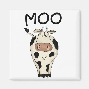 Moo de T-shirts en de Giften van de Koe Magneet
