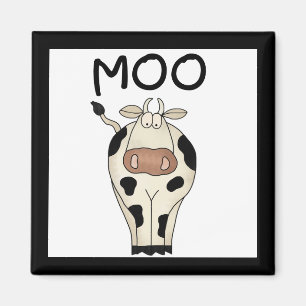 Moo de T-shirts en de Giften van de Koe Magneet