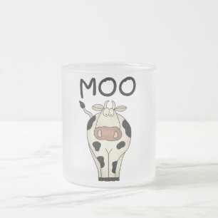 Moo de T-shirts en de Giften van de Koe Matglas Koffiemok