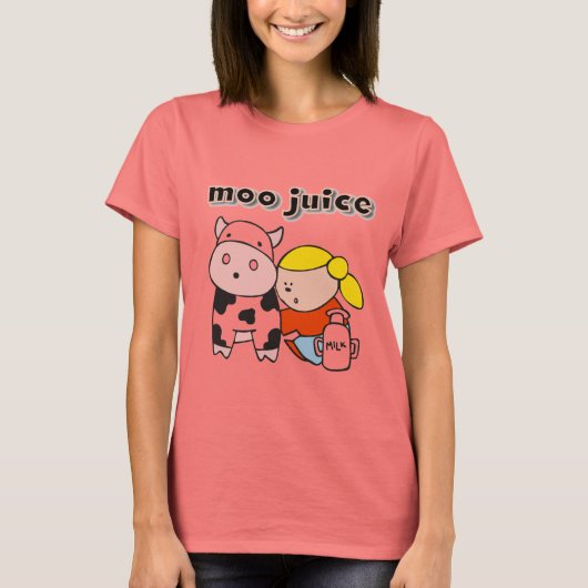 Moo de T-shirts en de Giften van het Sap (Voorkant)