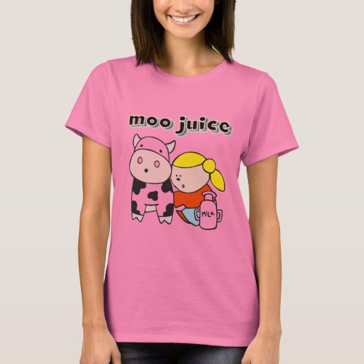 Moo de T-shirts en de Giften van het Sap (Voorkant)
