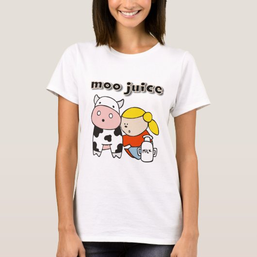 Moo de T-shirts en de Giften van het Sap (Voorkant)