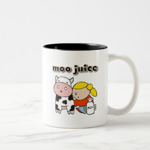 Moo de T-shirts en de Giften van het Sap Tweekleurige Koffiemok