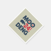 Moo Deng 2024 Moo Deng Moo Deng Schattige Baby Hip Servet (Hoek)