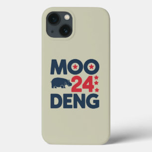 Moo Deng 2024 Moo Deng Moo Deng Schattige Baby Nij Case-Mate iPhone Case