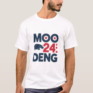 Moo Deng 2024 Moo Deng Moo Deng Schattige Baby Nij T-shirt