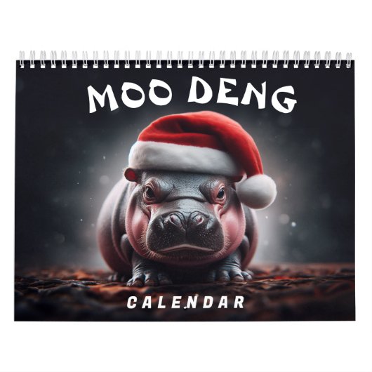 Moo Deng 2025 Kalender (Hoes)