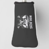 Moo Deng Baby Dwergnijlpaard UFO Buitenaardse Weze Golfheadcover (Draai 90)