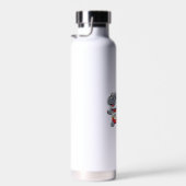Moo Deng Baby Hippo Superheld Kinder Schattigee Fu Waterfles (Rechts)