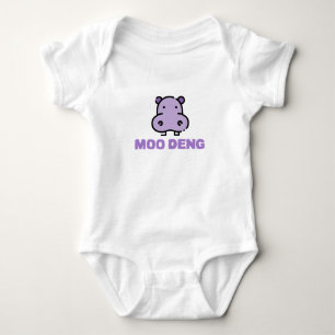 Moo Deng Baby Nijlpaard Romper