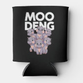 Moo-Deng Baby Pygmy Hippo Schattigee dierentuin vo Blikjeskoeler (Voorkant)