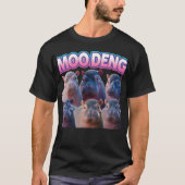 Moo Deng Baby Pygmy Hippo T-shirt (Voorkant)