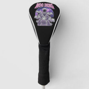 MOO-DENG DE BEROEMDE BABY DWERG-NIJIJLPAARD MOODEN GOLFHEADCOVER