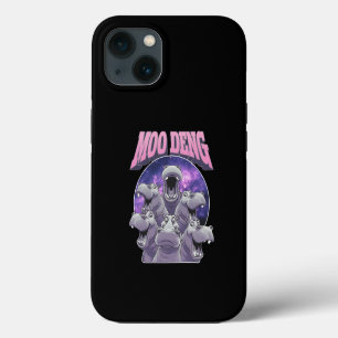 MOO-DENG DE BEROEMDE BABY DWERG-NIJIJLPAARD MOODEN iPhone 13 HOESJE