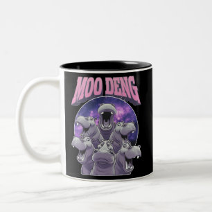 MOO-DENG DE BEROEMDE BABY DWERGNILPAARD MOODENG TWEEKLEURIGE KOFFIEMOK