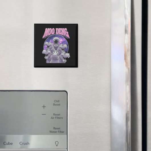 MOO-DENG DE BEROEMDE BABY PIGMY HIPPO MOODENG MAGNEET (Insitu (Koelkast))