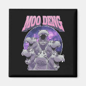 MOO-DENG DE BEROEMDE BABY PIGMY HIPPO MOODENG MAGNEET (Voorkant)