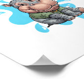 MOO-DENG Design – Unieke Mode Stukken naar Elevat Poster (Hoek)