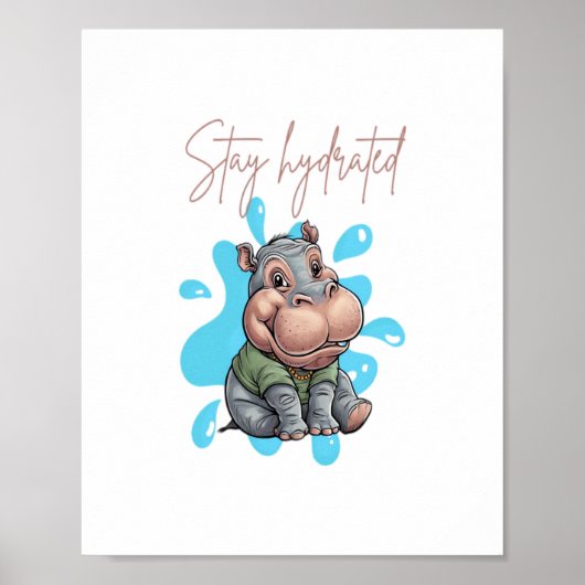 MOO-DENG Design – Unieke Mode Stukken naar Elevat Poster (Voorkant)