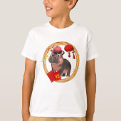 Moo Deng, een nijlpaard uit Thailand T-shirt (Voorkant)