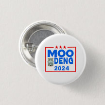 Moo Deng Funny Election 2024 Schattige Hippo