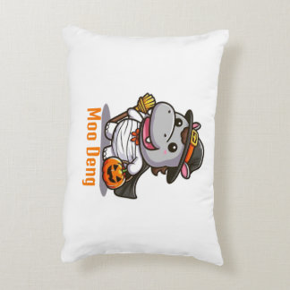 Moo Deng Halloween Pillow Accent Kussen